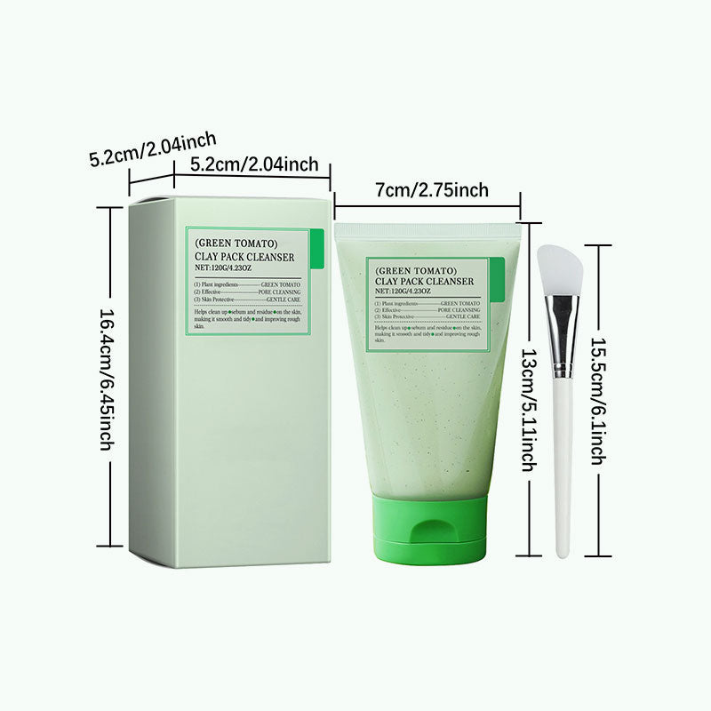 Green Tomato Facial Cleanser – Gentle Pore Cleansing & Oil-Balancing Refresh