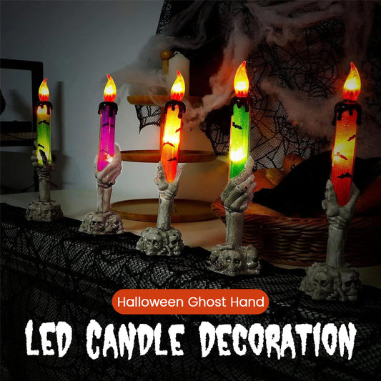 Halloween Ghost Hand LED Candle Decoration