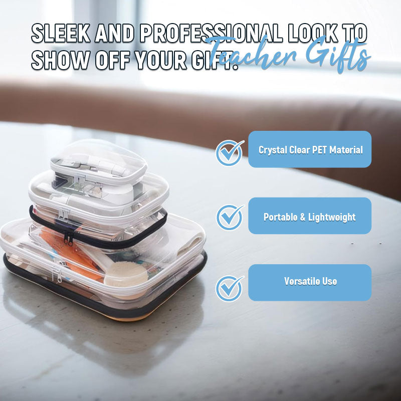 ๐ PET Portable Storage Box โ Perfect Back-to-School Teacher Gift Packaging