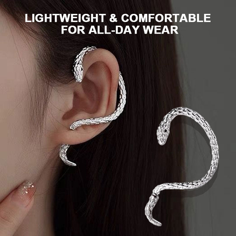 ๐ Serpent Wrap Earring
