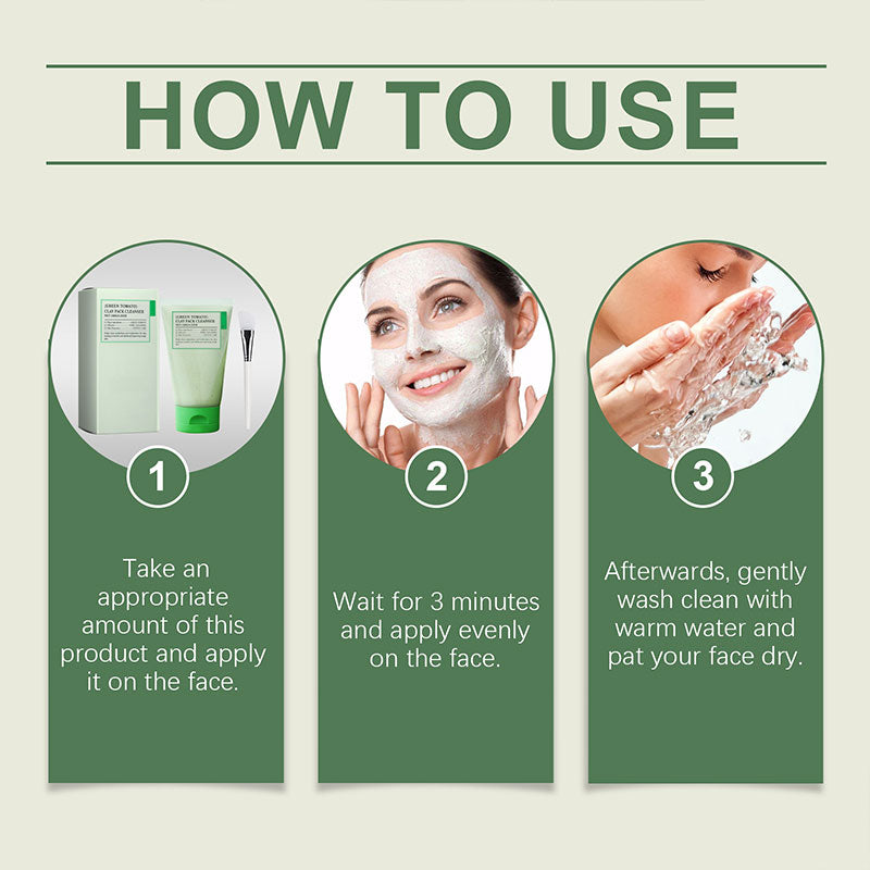 Green Tomato Facial Cleanser – Gentle Pore Cleansing & Oil-Balancing Refresh