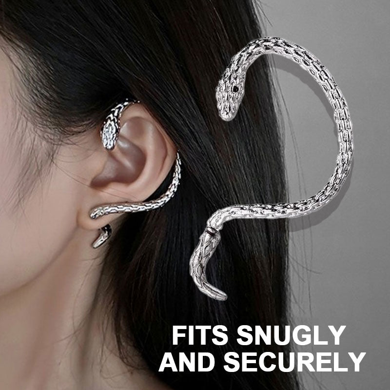 ๐ Serpent Wrap Earring