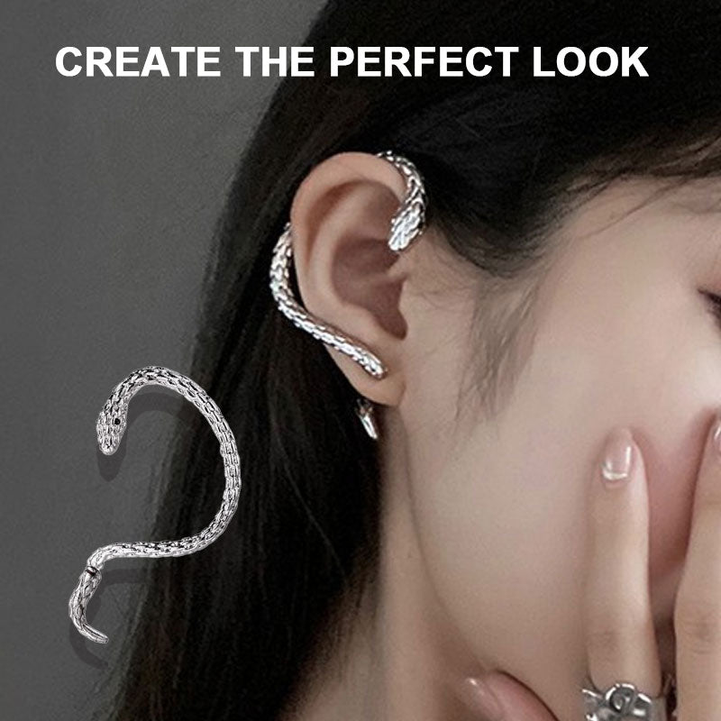 ๐ Serpent Wrap Earring