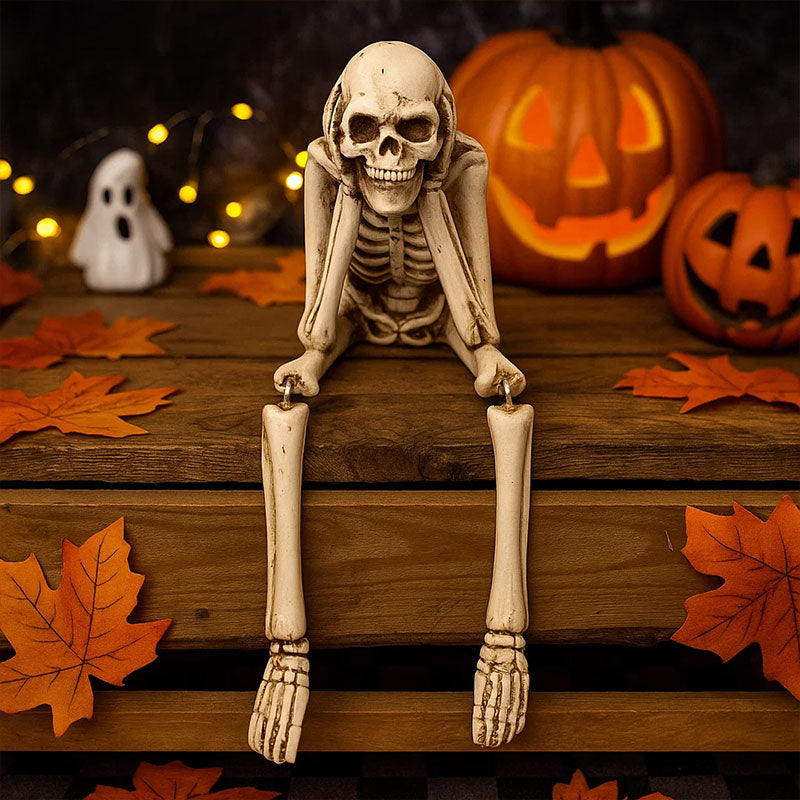🎃 Skeleton Ornament – See No Evil, Hear No Evil, Speak No Evil