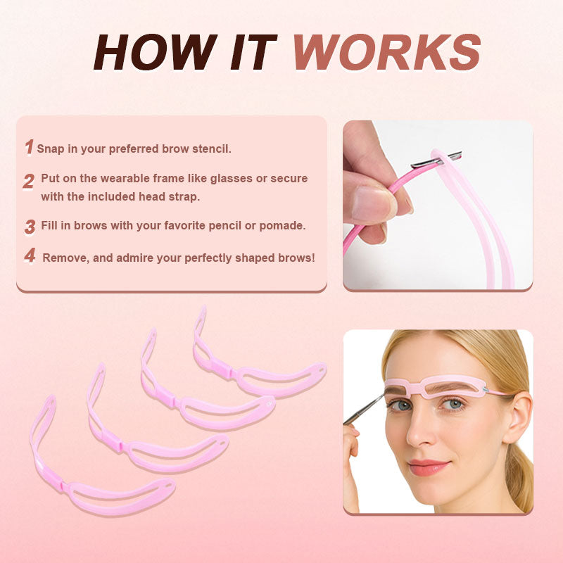 ๐ Wearable Eyebrow Shaping Kit