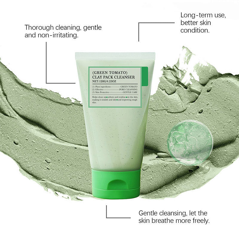 Green Tomato Facial Cleanser – Gentle Pore Cleansing & Oil-Balancing Refresh