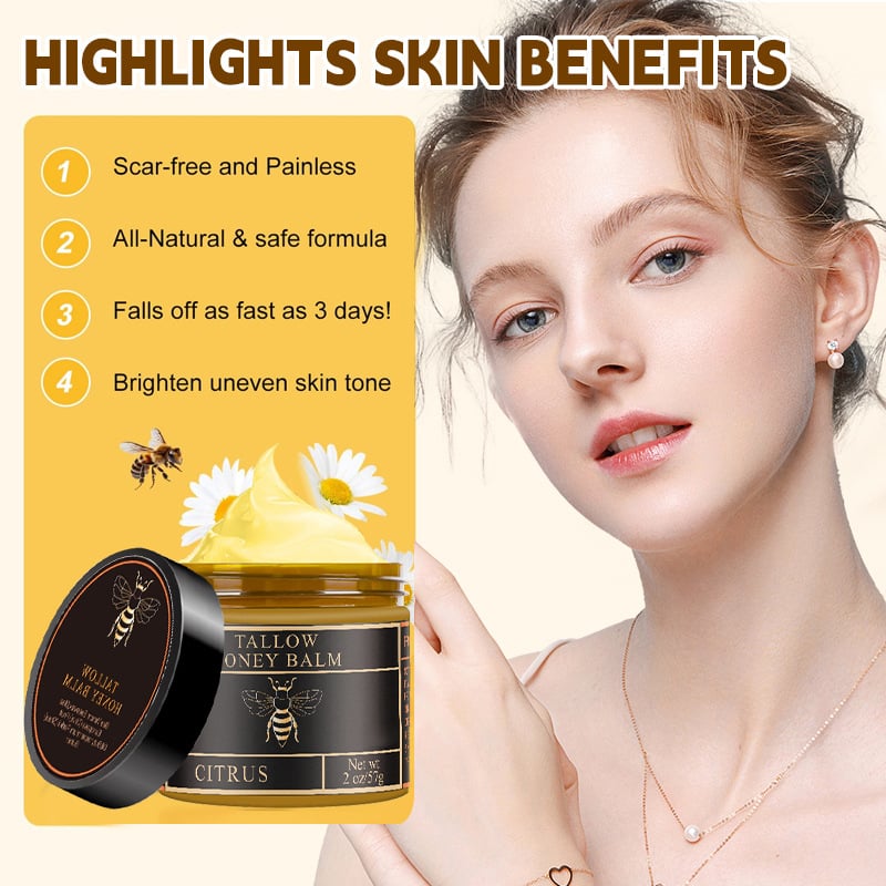 💖Beef Tallow Beeswax and Honey Face Moisturizer