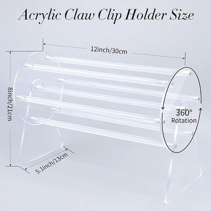 Acrylic Hair Accessories Storage Rack
