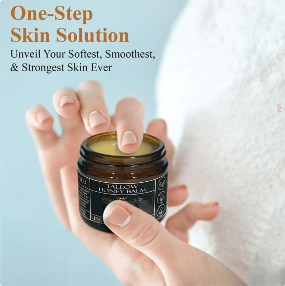 💖Beef Tallow Beeswax and Honey Face Moisturizer