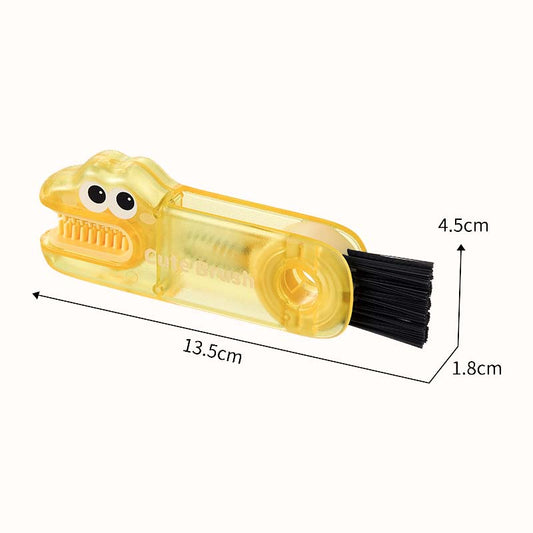 🐊 Crocodile Multifunctional Cleaning Brush – 3 Brush Heads for All Cup Types