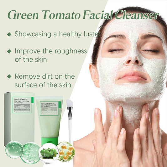 Green Tomato Facial Cleanser – Gentle Pore Cleansing & Oil-Balancing Refresh