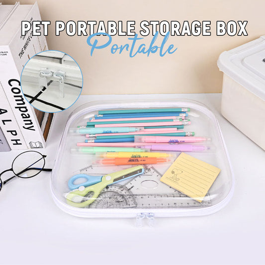 🎁 PET Portable Storage Box – Perfect Back-to-School Teacher Gift Packaging