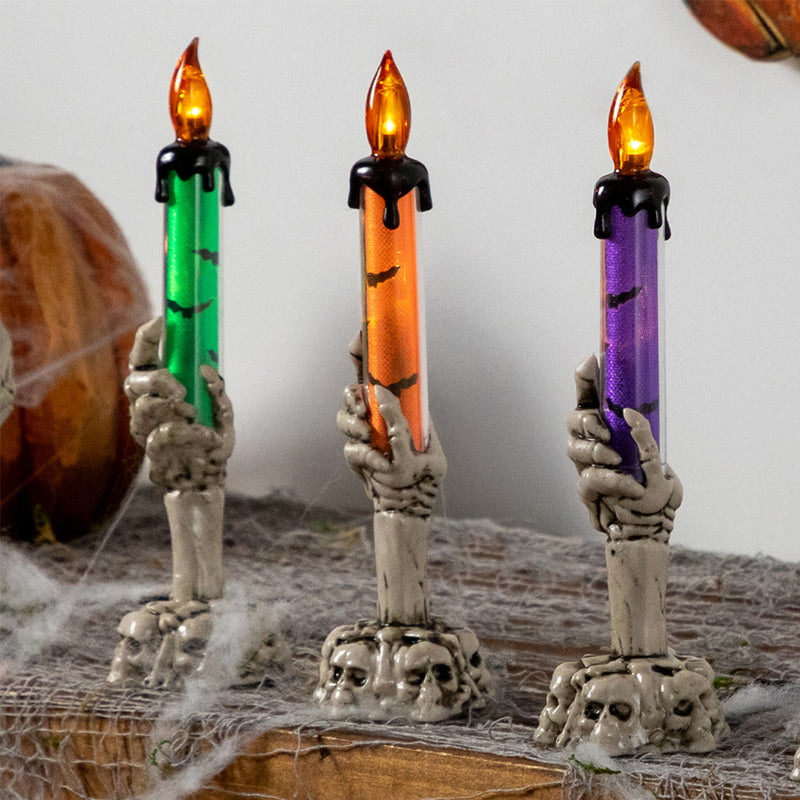 Halloween Ghost Hand LED Candle Decoration
