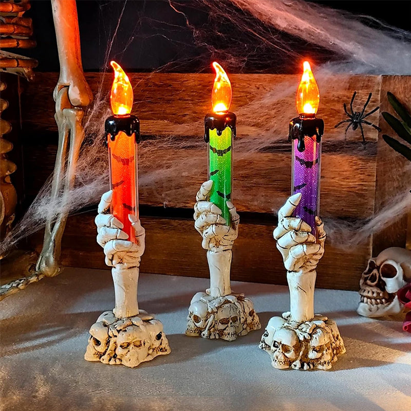 Halloween Ghost Hand LED Candle Decoration