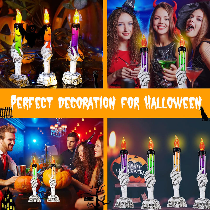 Halloween Ghost Hand LED Candle Decoration