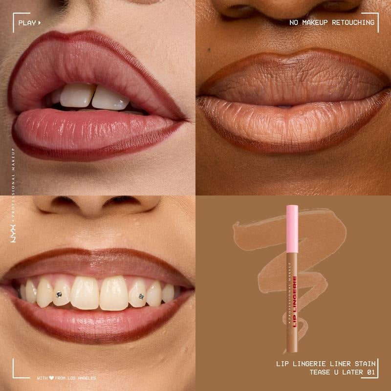 Sculpting Lip Liner Stain ✨ Lichtgewicht, niet afgevend, waterdicht